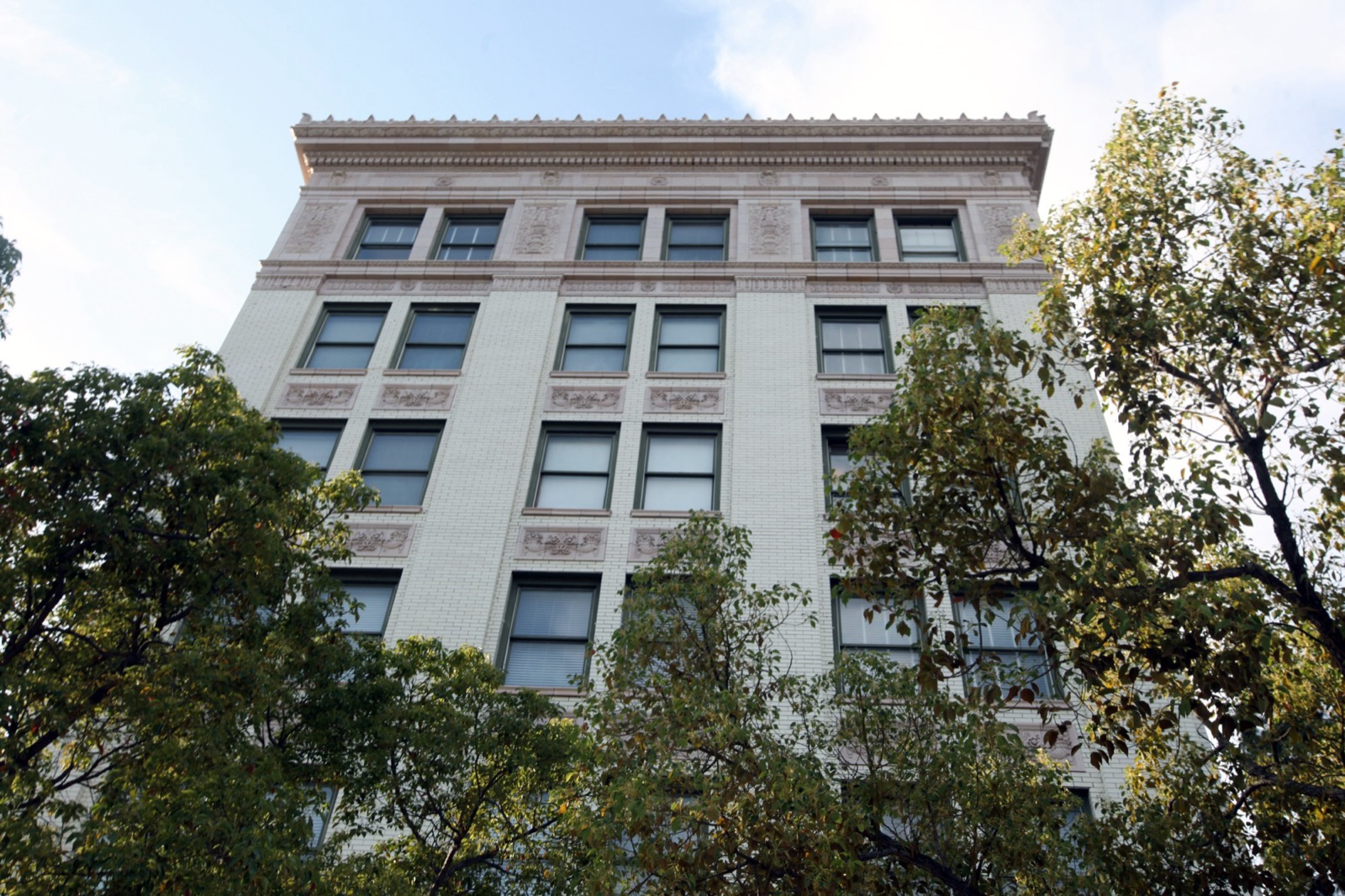 The Kraemer Building and street trees